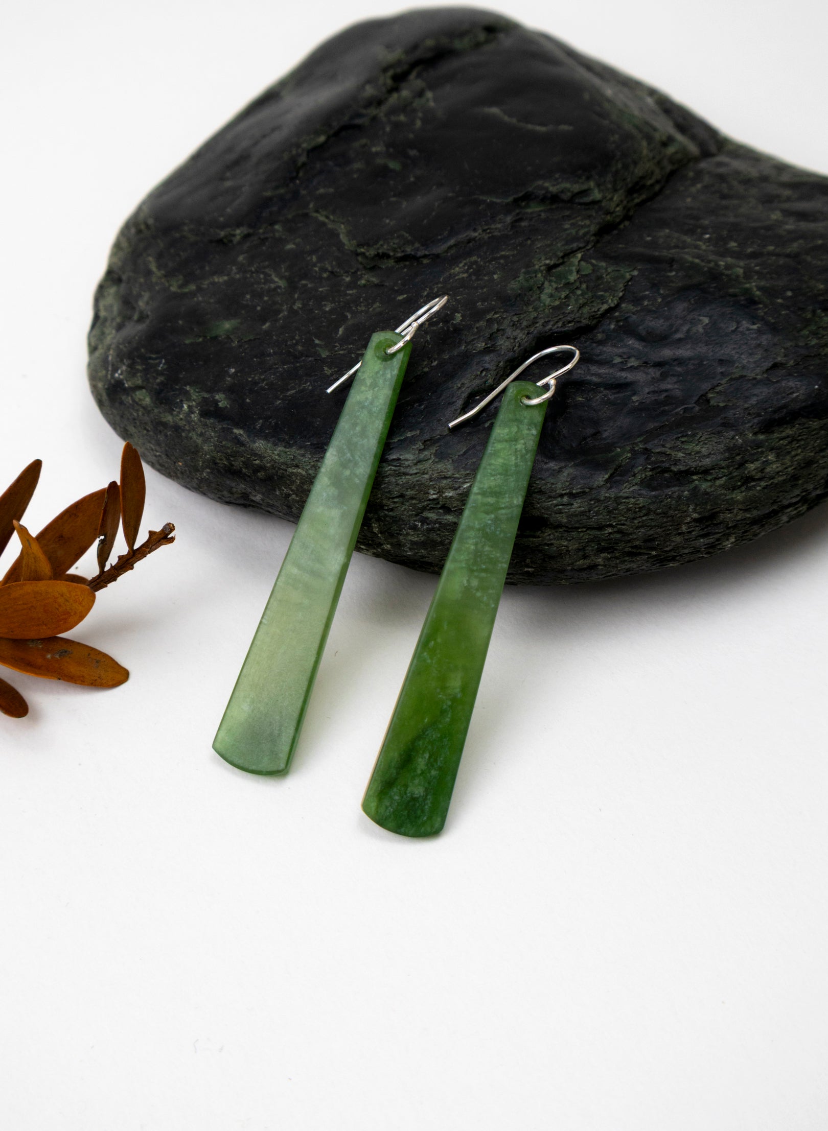 Pounamu Drop Earrings