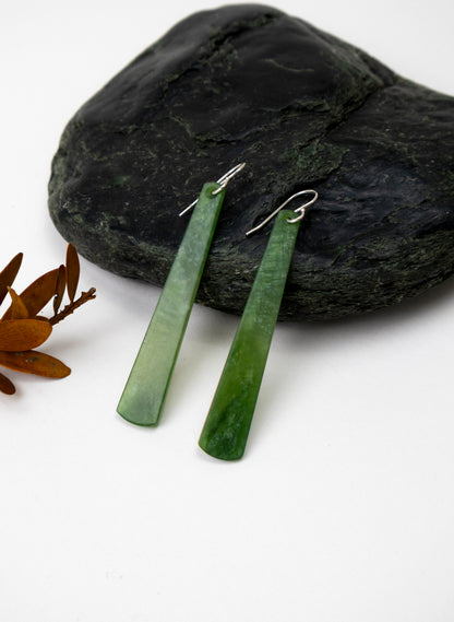 Pounamu Drop Earrings