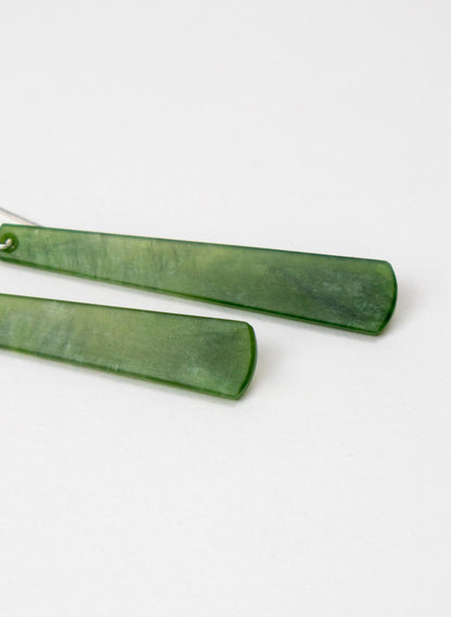 Pounamu Drop Earrings