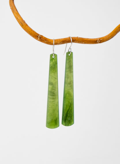 Pounamu Drop Earrings