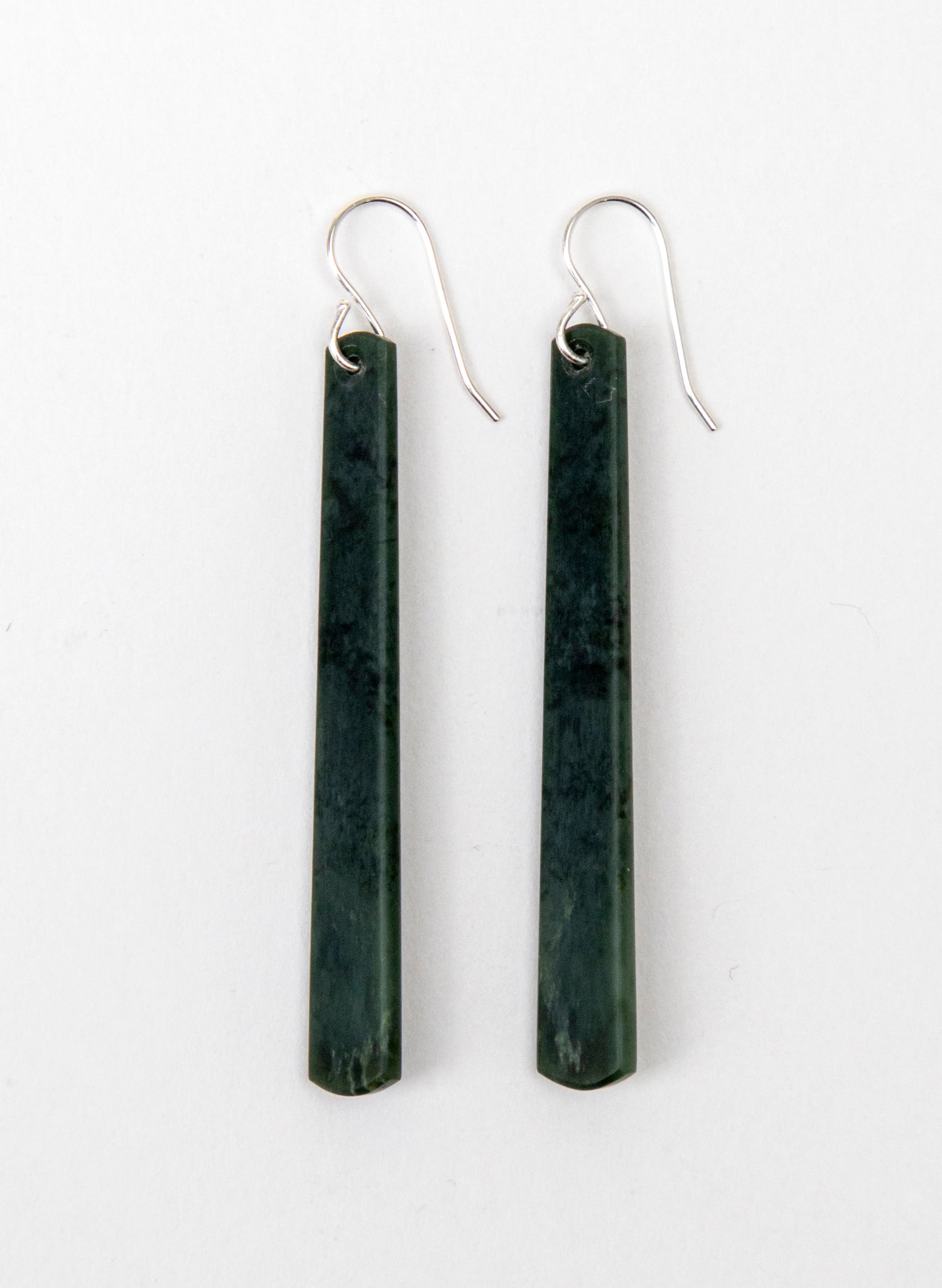 Kawakawa Pounamu Drop Earrings