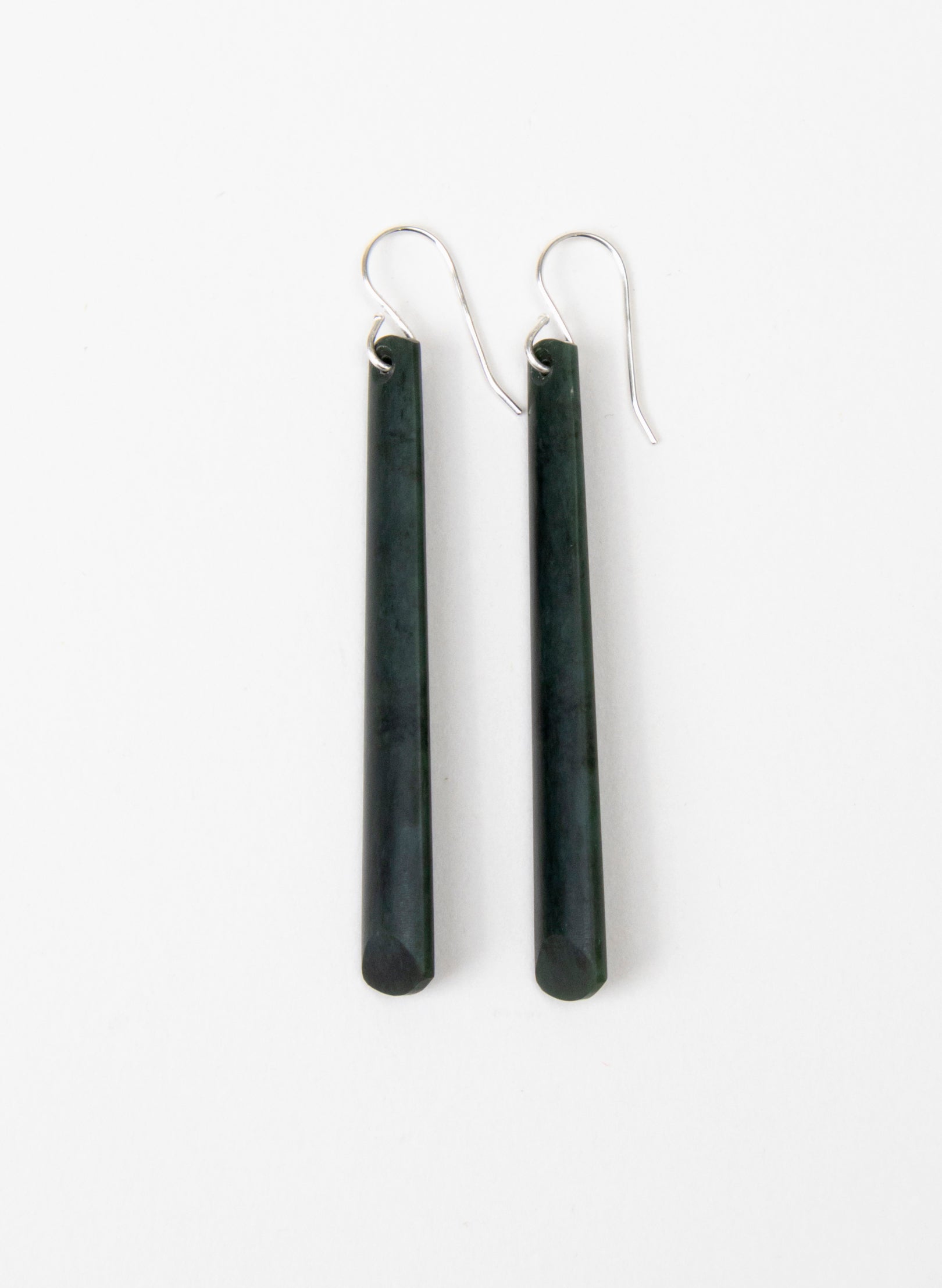 Kawakawa Pounamu Drop Earrings