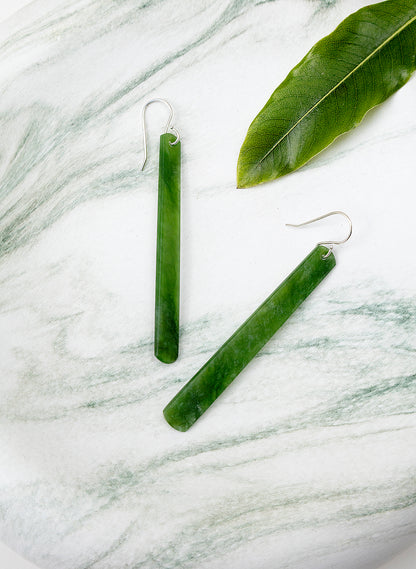 Pounamu Drop Earrings