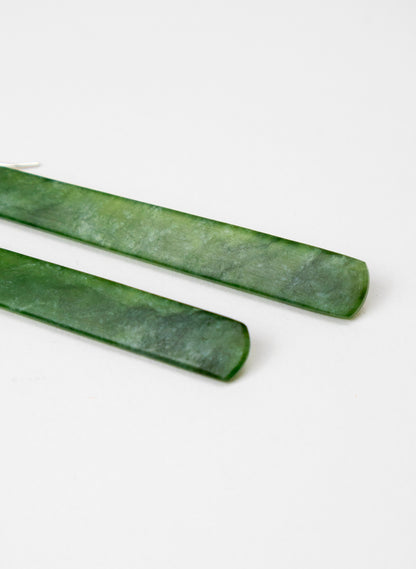Pounamu Drop Earrings