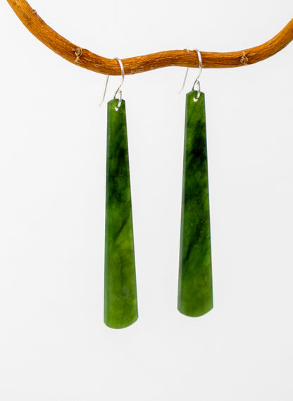 Pounamu Drop Earrings