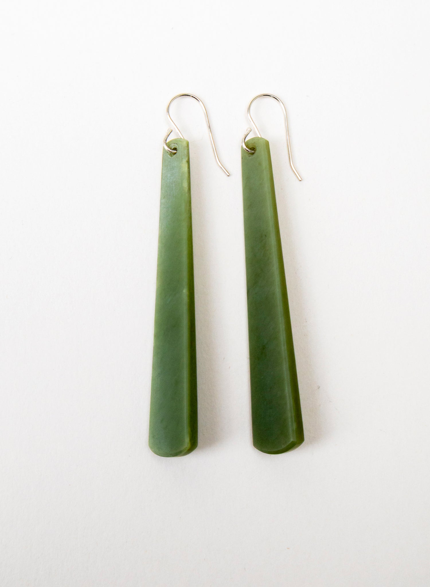 Inanga Pounamu Drop Earrings
