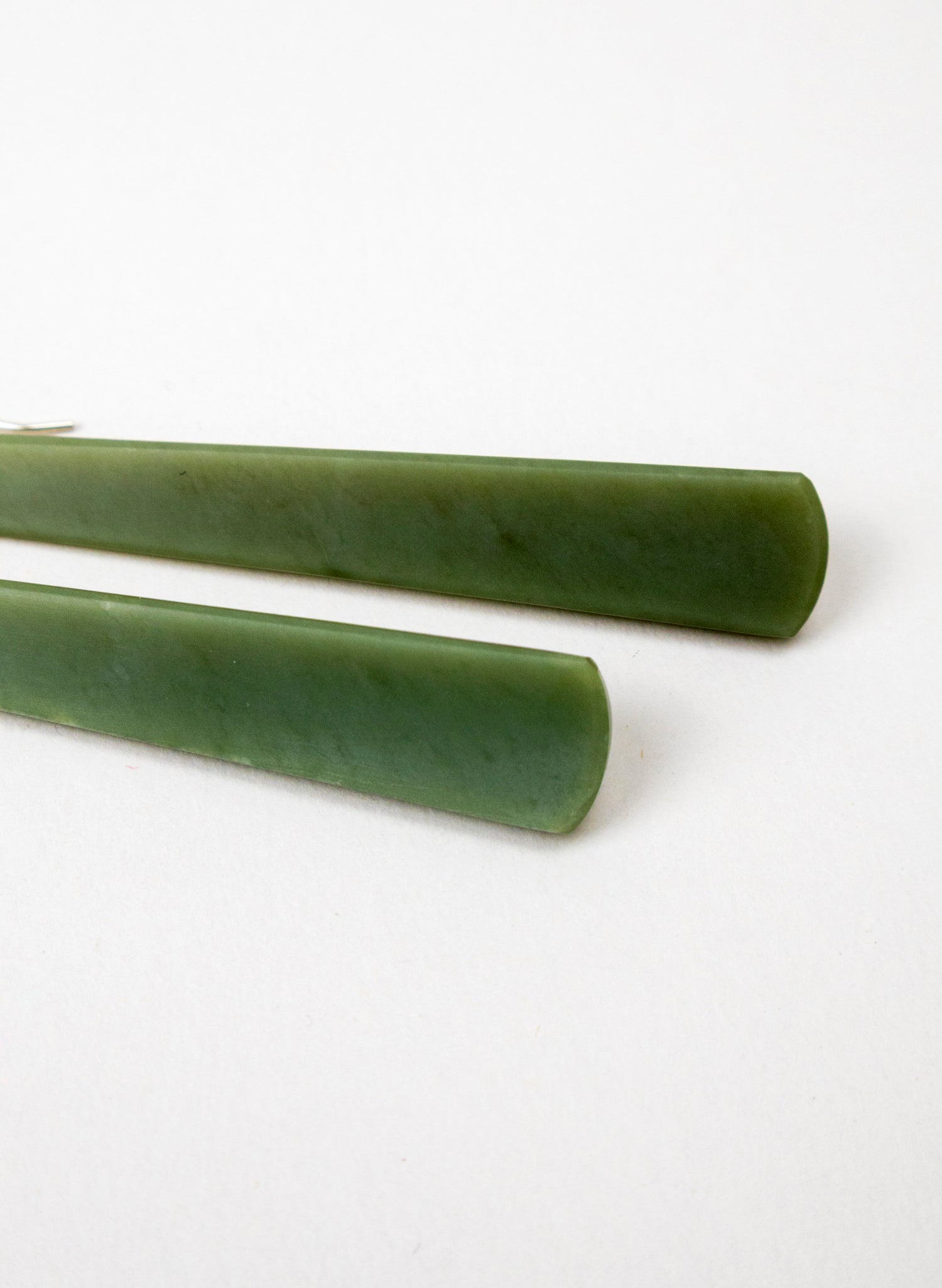 Inanga Pounamu Drop Earrings