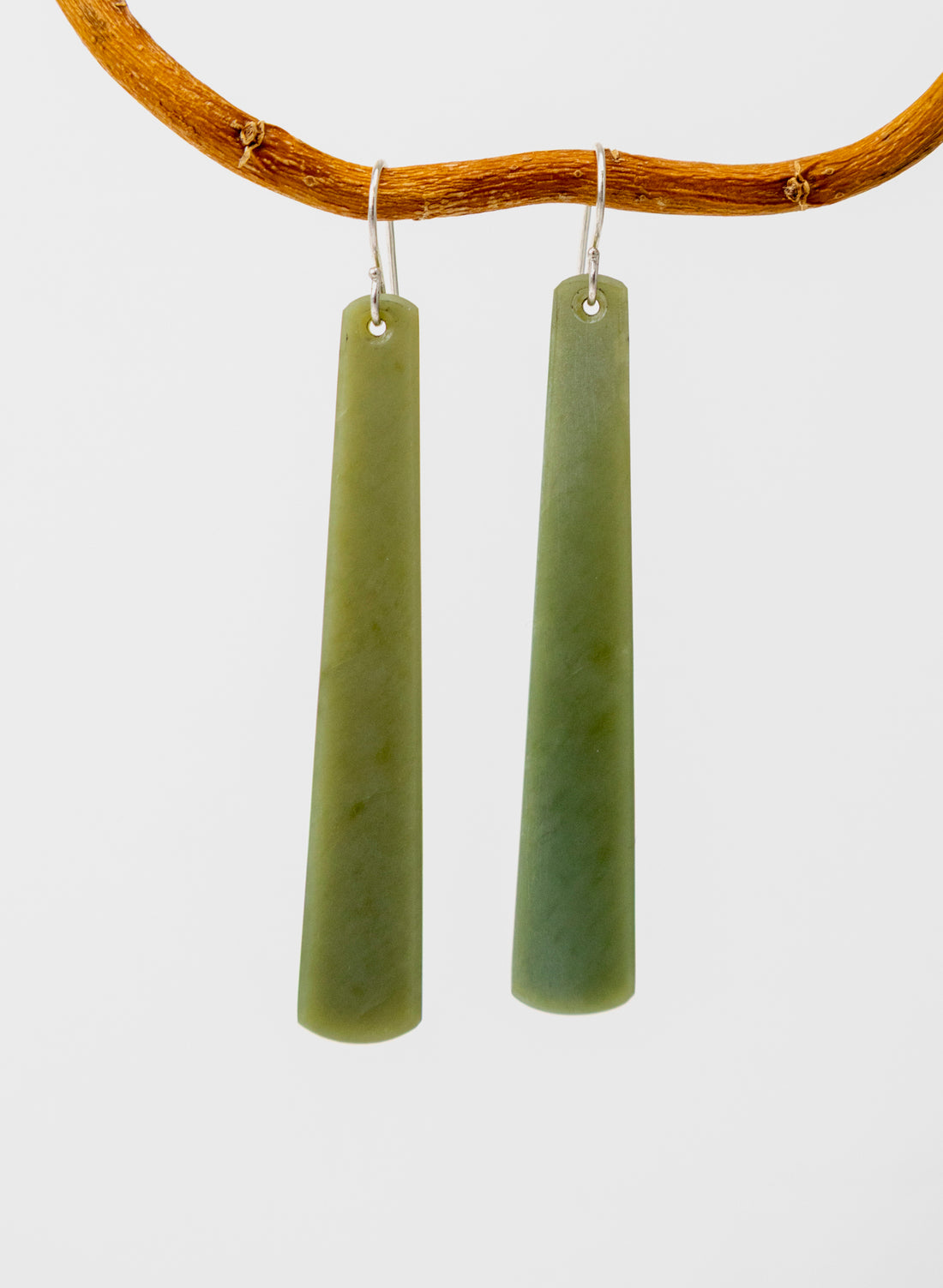 Inanga Pounamu Drop Earrings