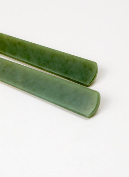 Inanga Pounamu Drop Earrings