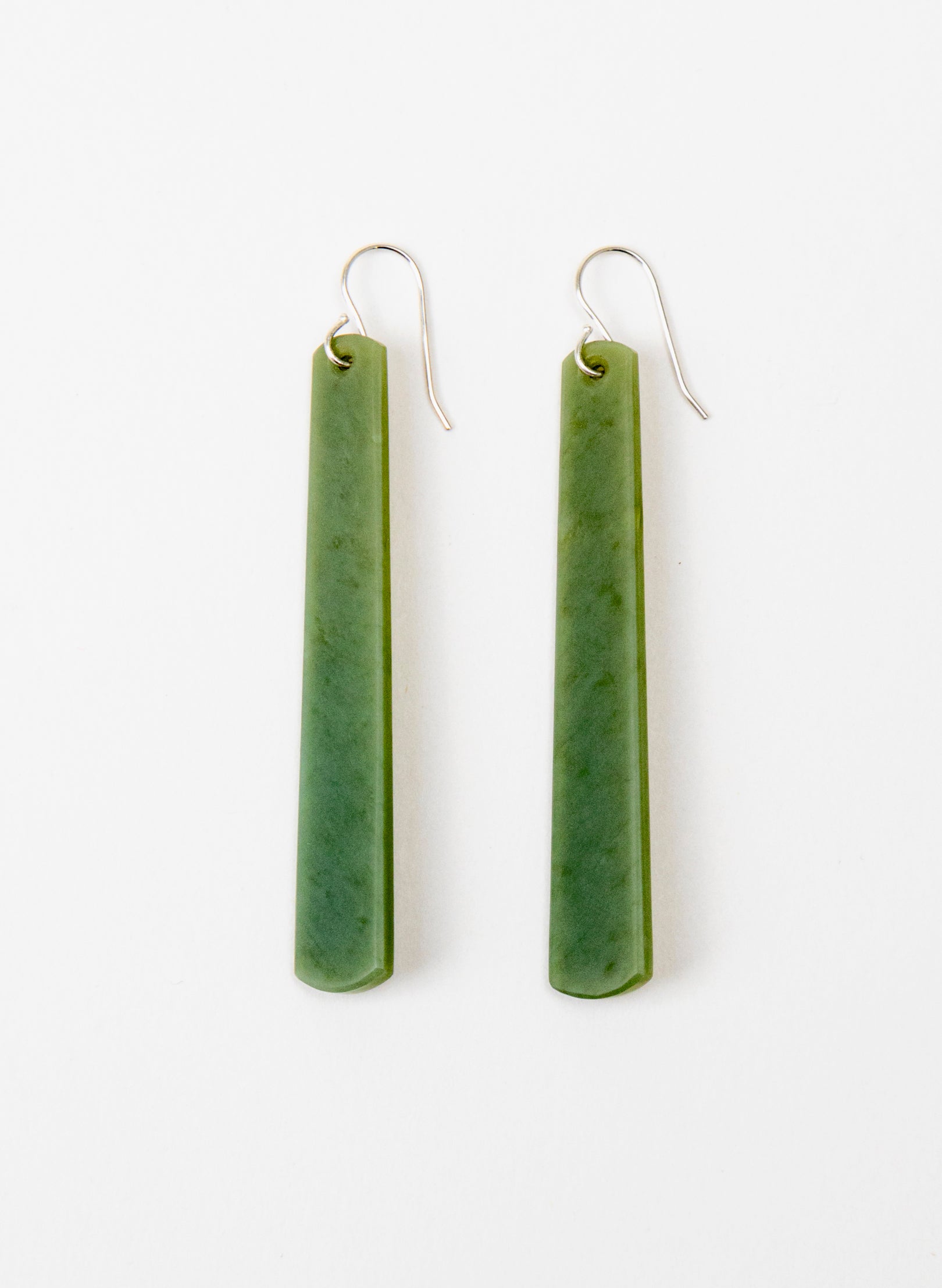 Inanga Pounamu Drop Earrings