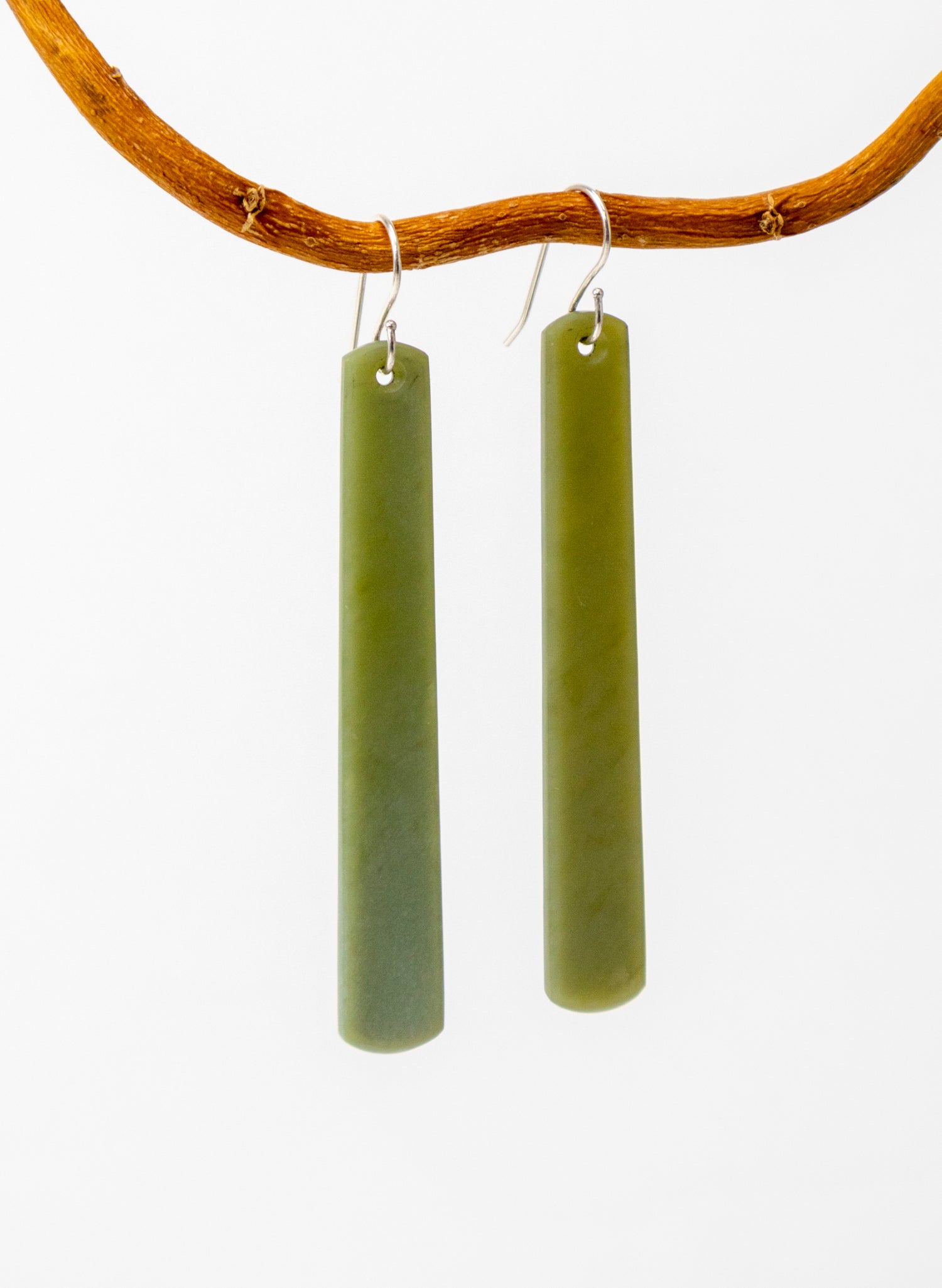 Inanga Pounamu Drop Earrings