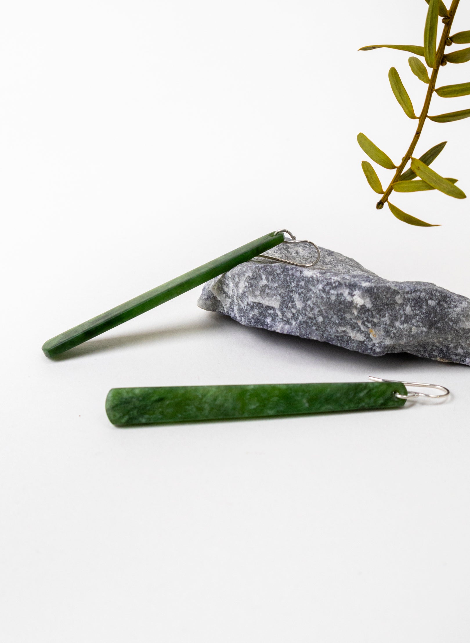 Pounamu Drop Earrings