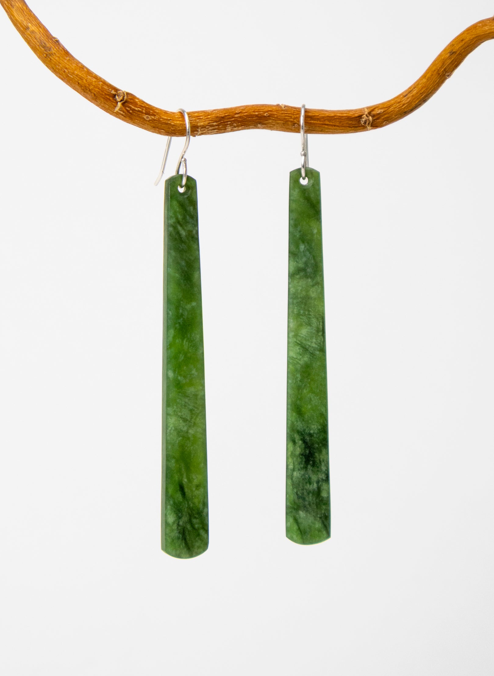 Pounamu Drop Earrings