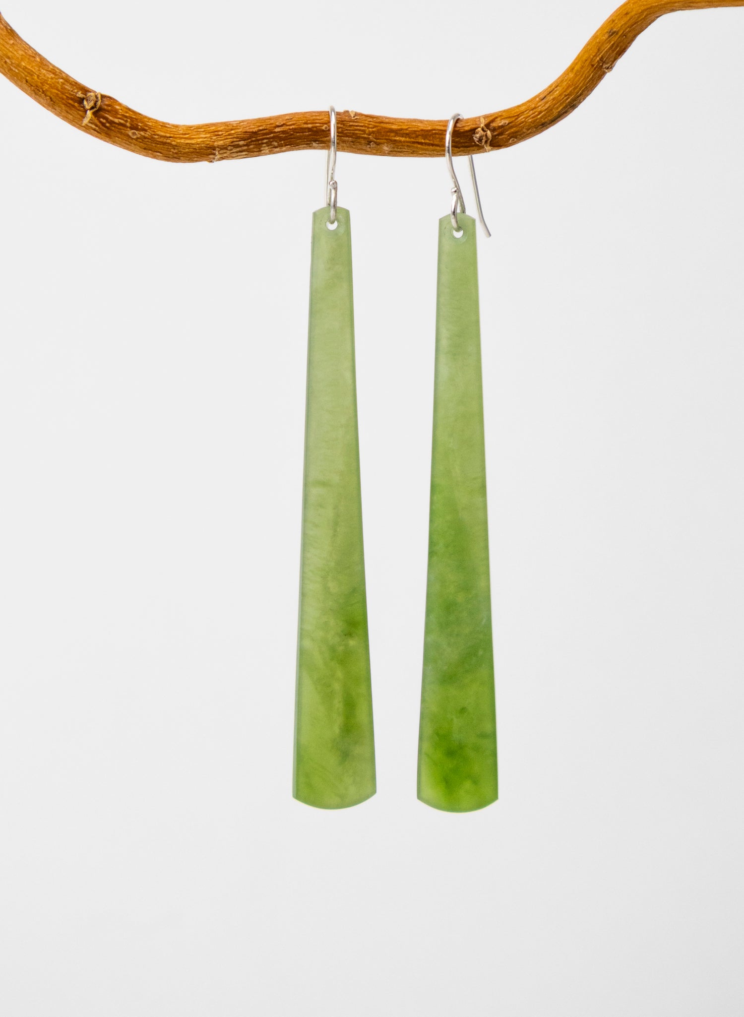 Inanga Pounamu Drop Earrings