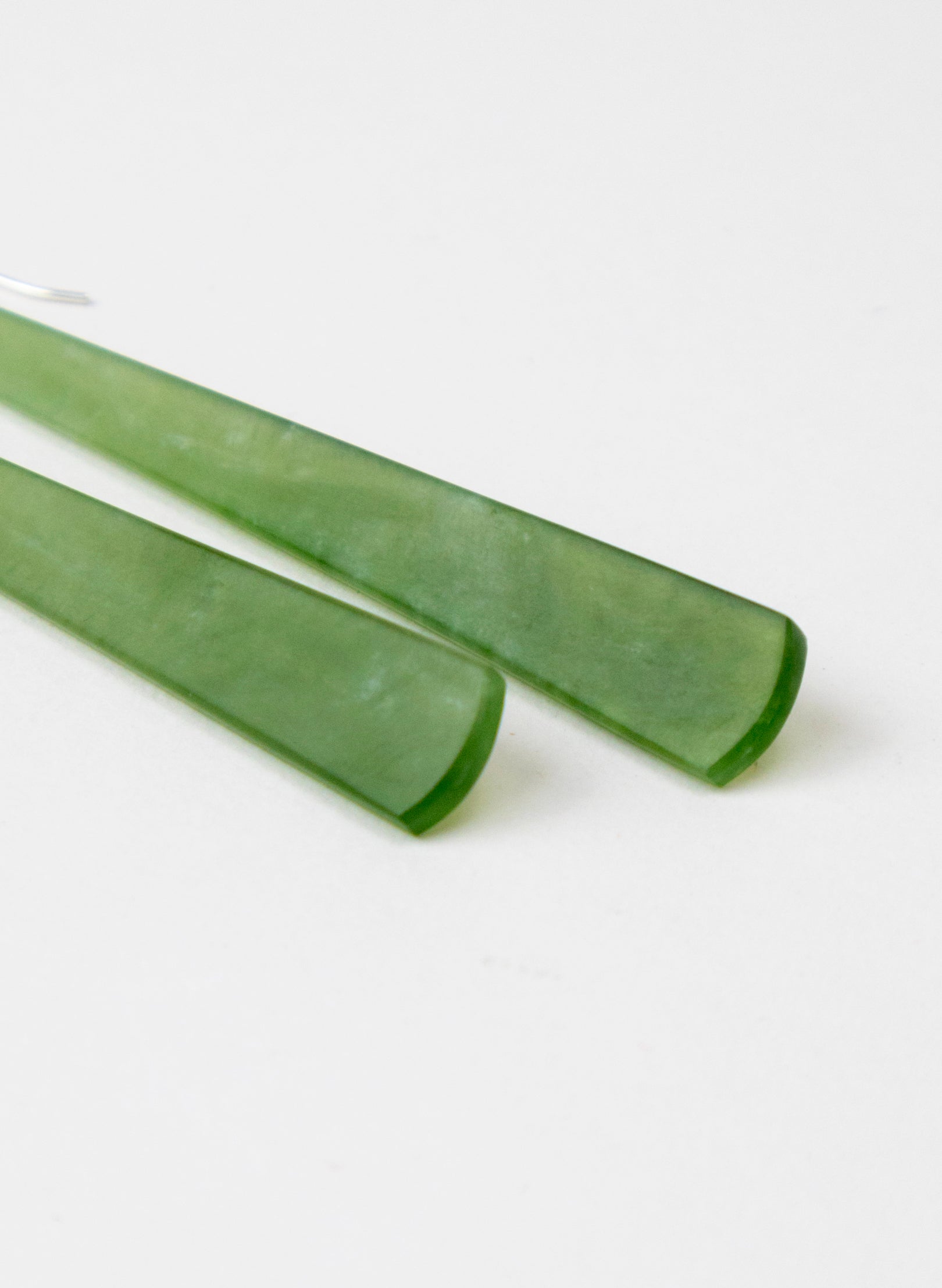 Inanga Pounamu Drop Earrings