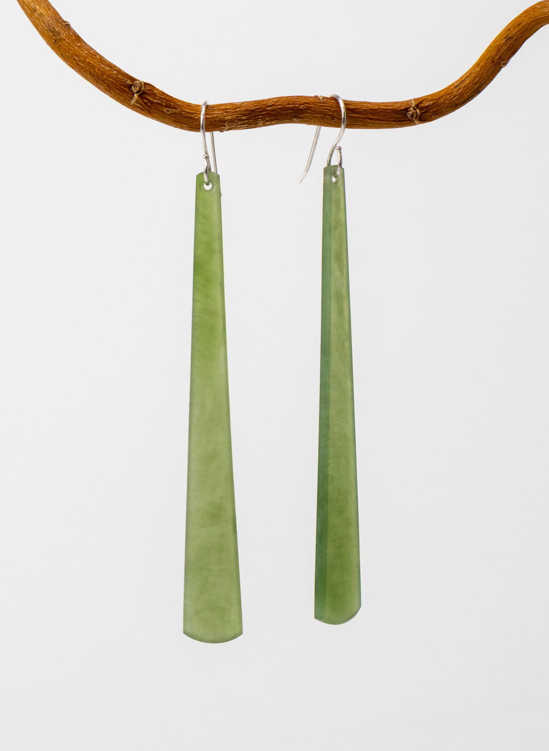 Inanga Pounamu Drop Earrings