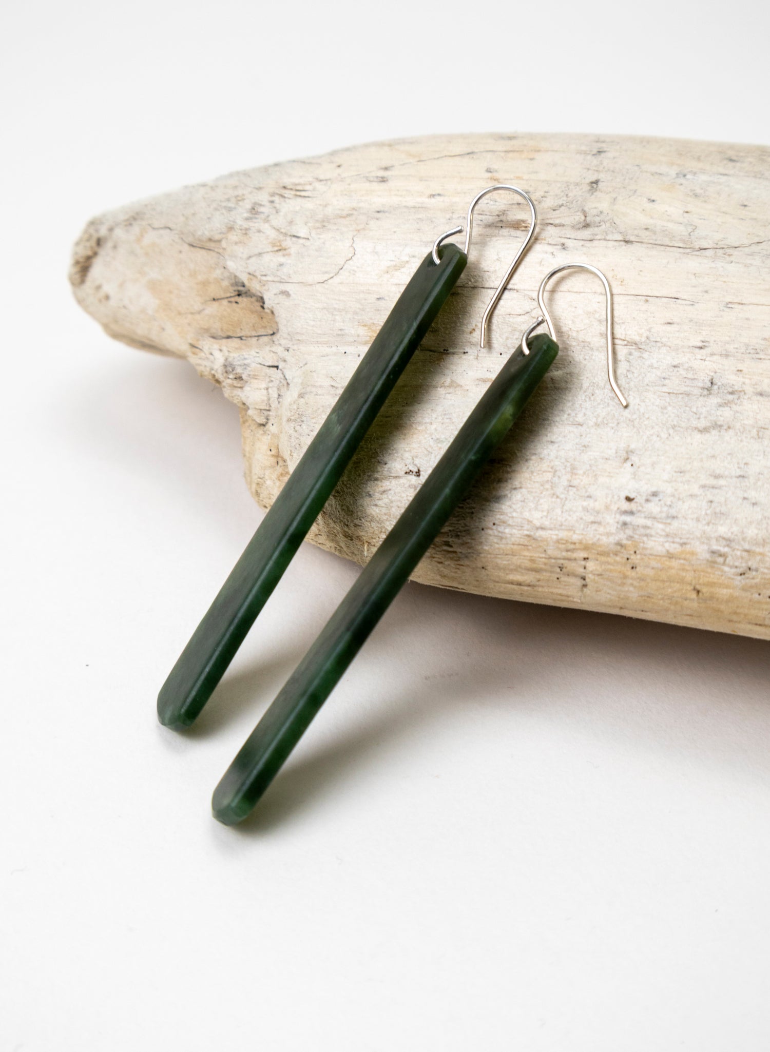 Pounamu Drop Earrings