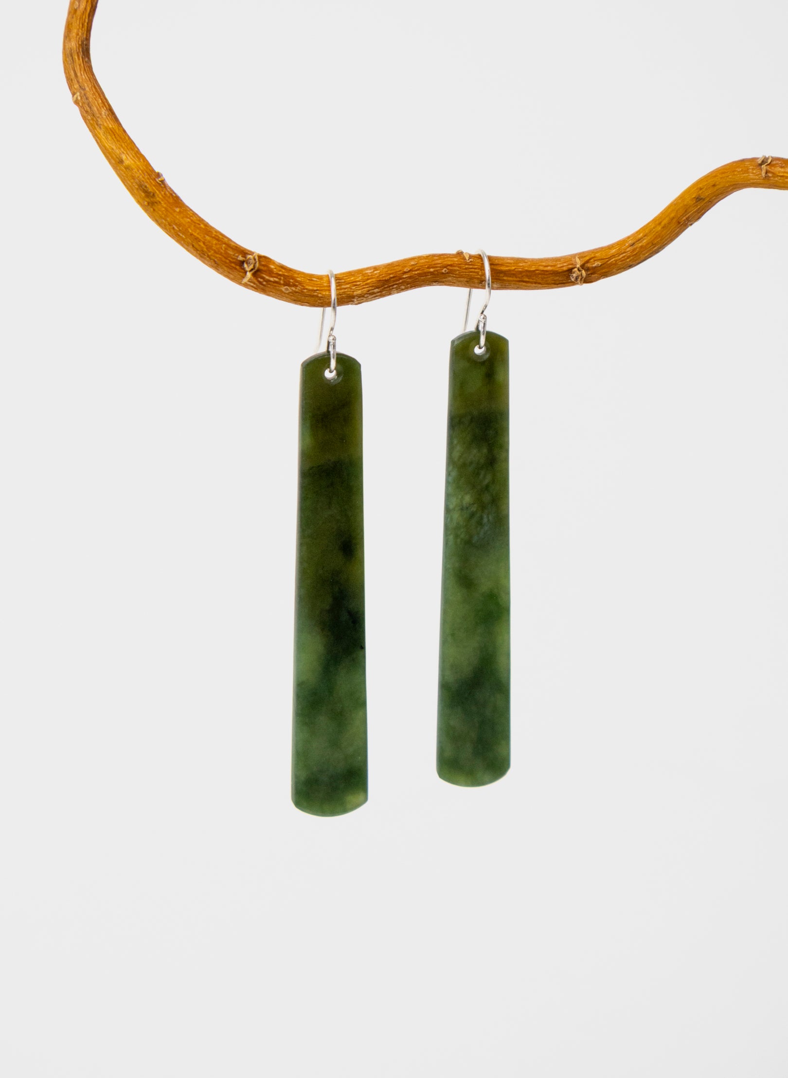 Pounamu Drop Earrings