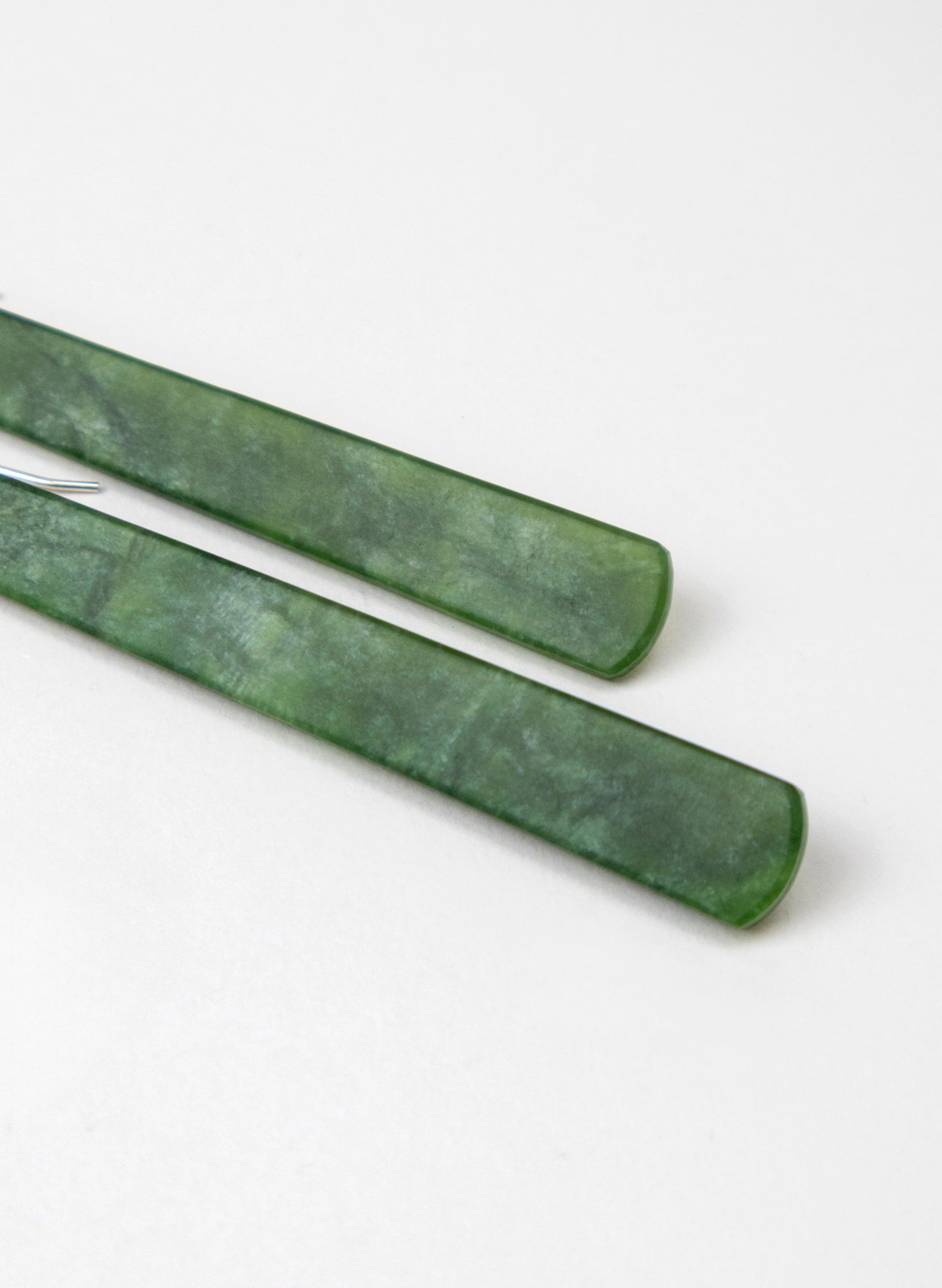 Pounamu Drop Earrings