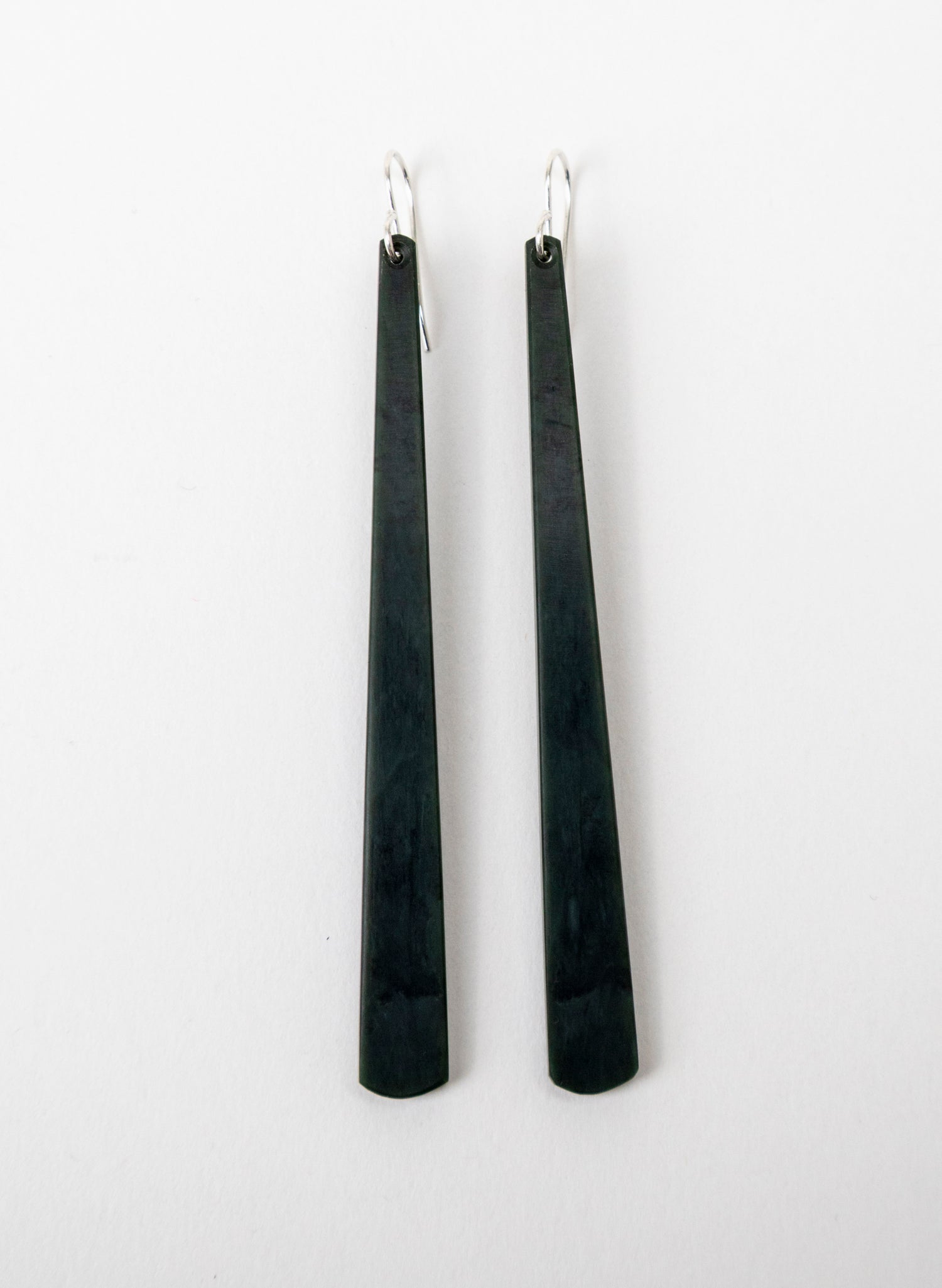 Kawakawa Pounamu Drop Earrings