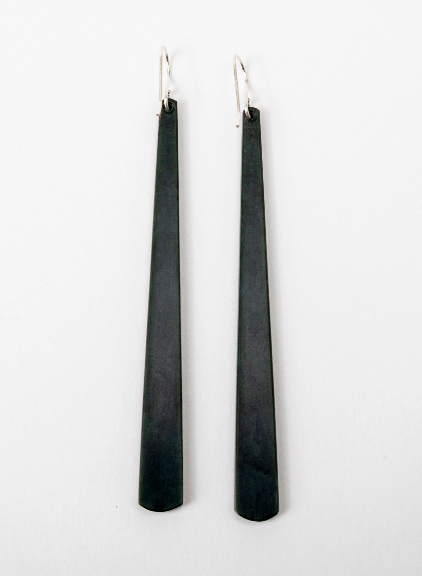 Kawakawa Pounamu Drop Earrings