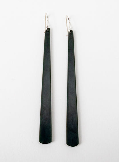 Kawakawa Pounamu Drop Earrings