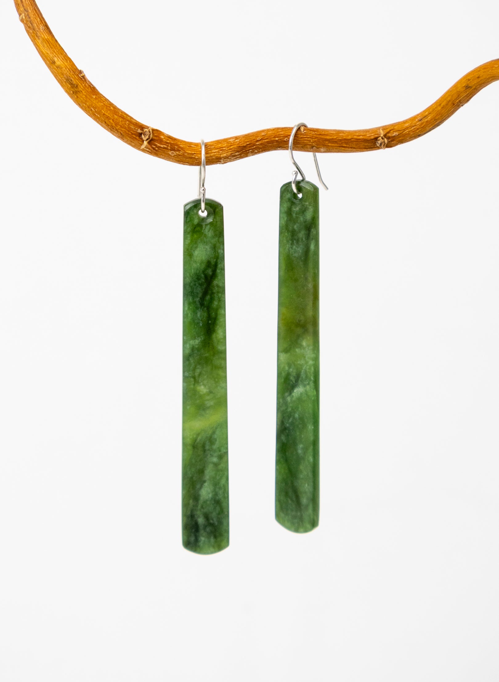 Pounamu Drop Earrings