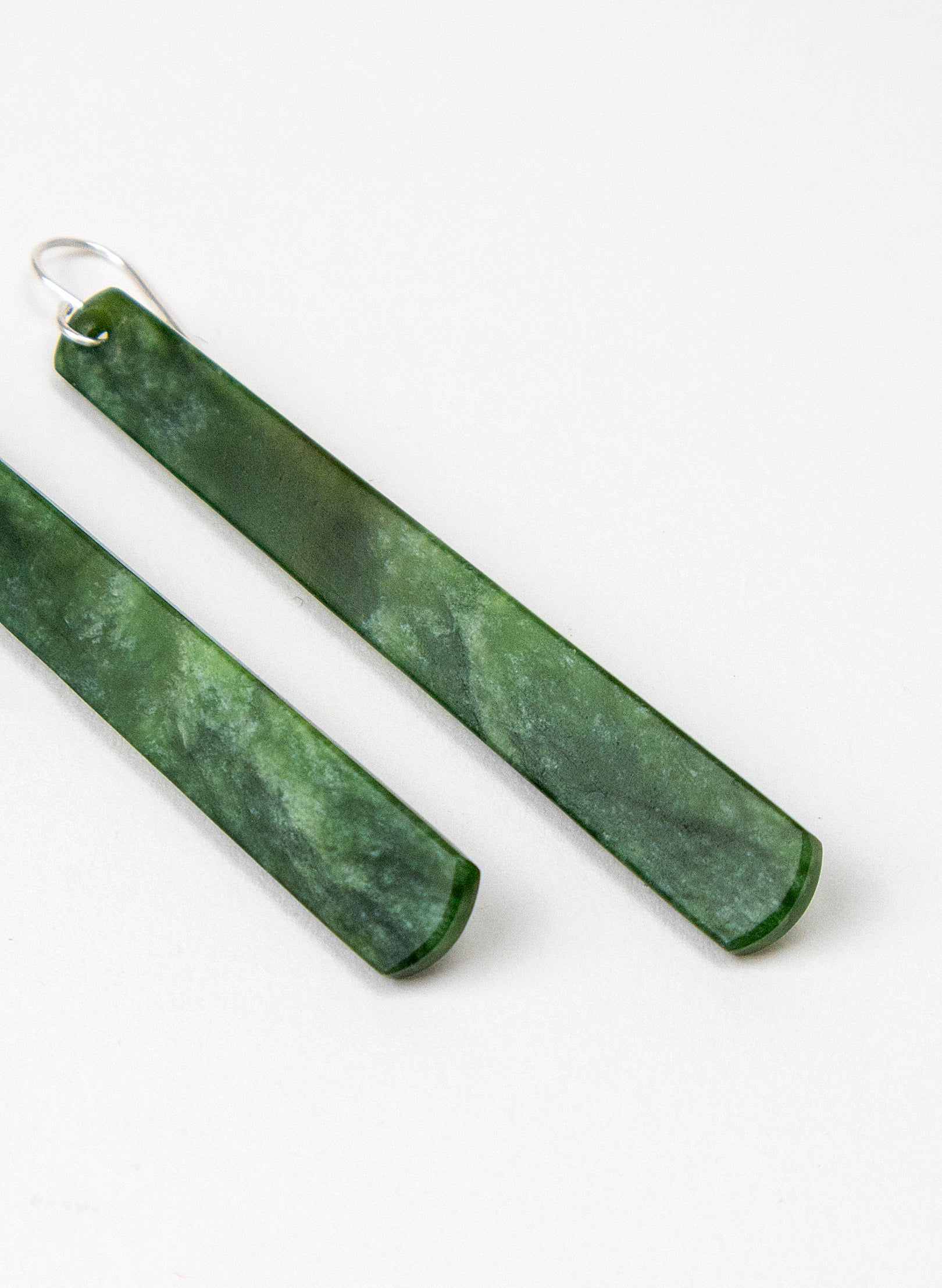 Pounamu Drop Earrings