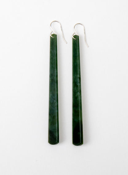 Pounamu Drop Earrings