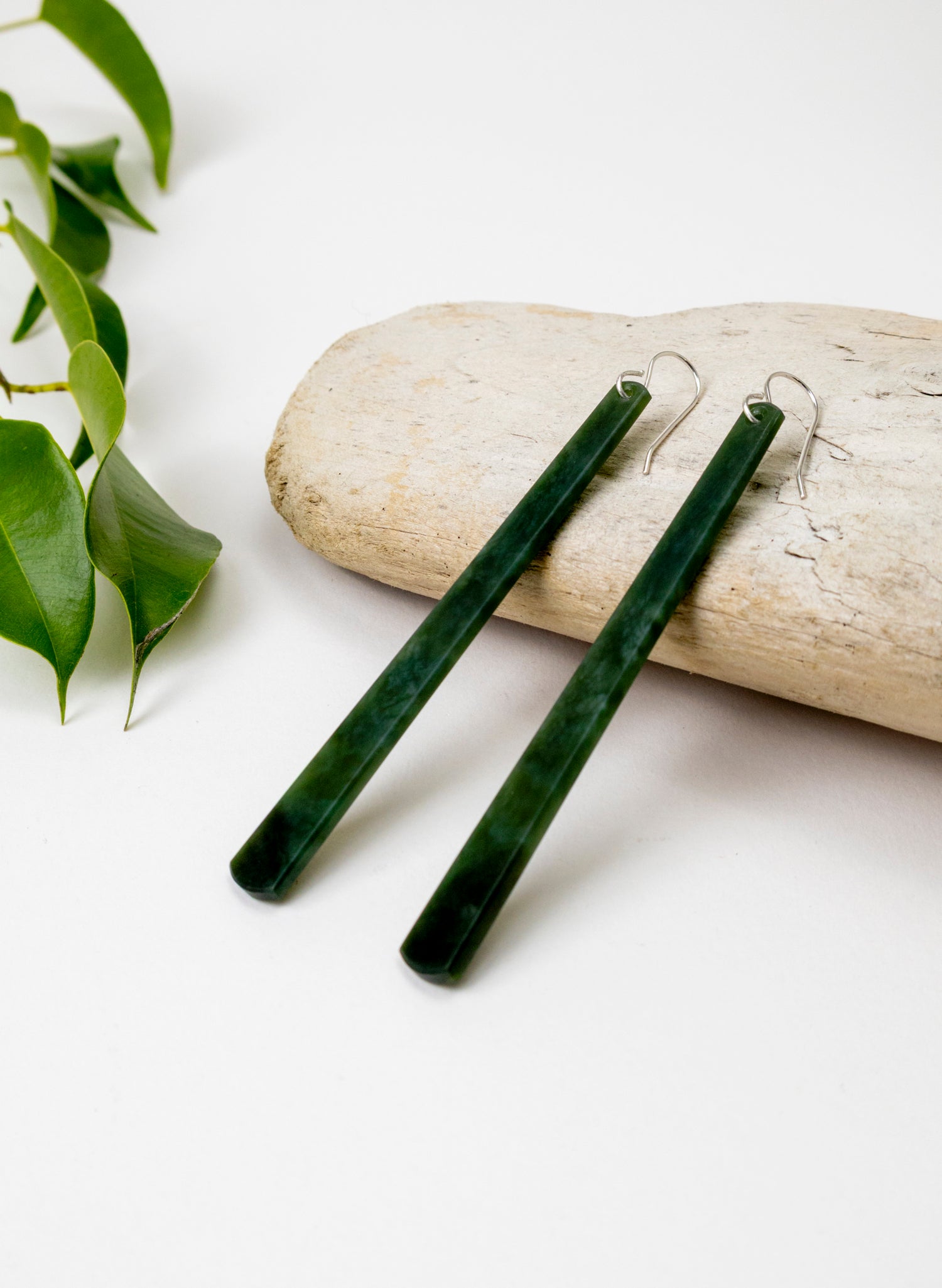Pounamu Drop Earrings