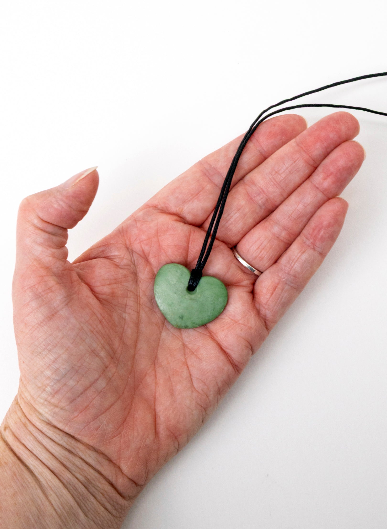 Pepe Pounamu Heart Pendant