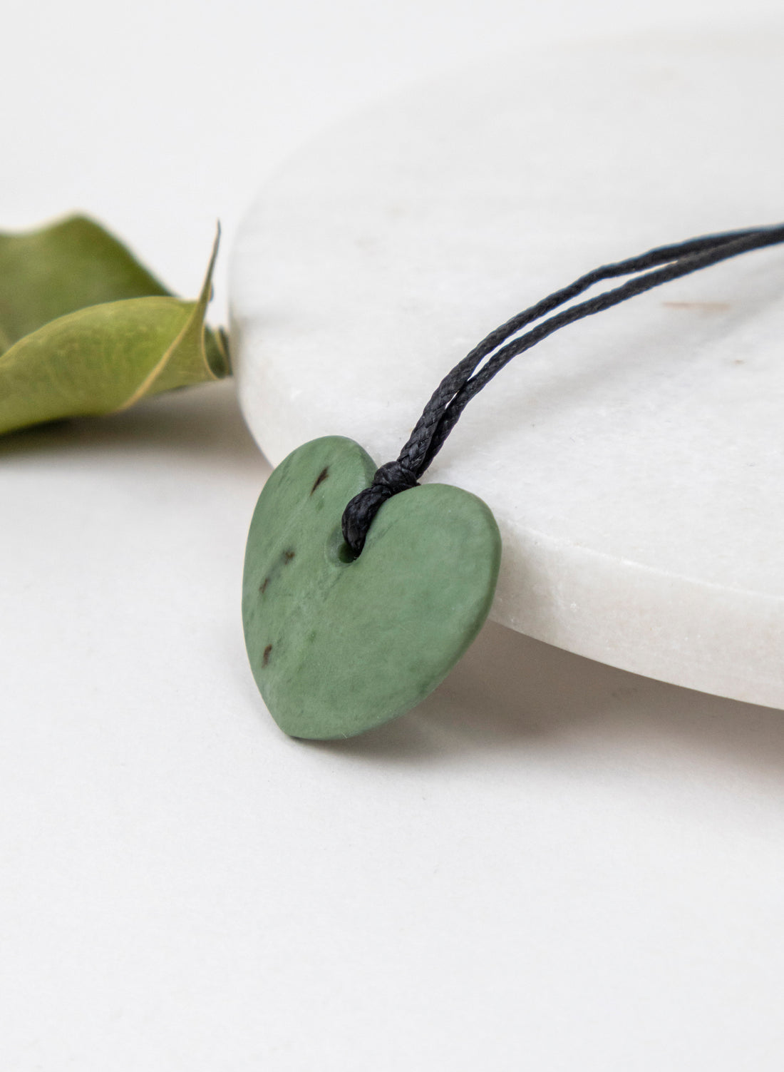 Pepe Pounamu Heart Pendant