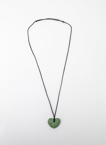 Pepe Pounamu Heart Pendant