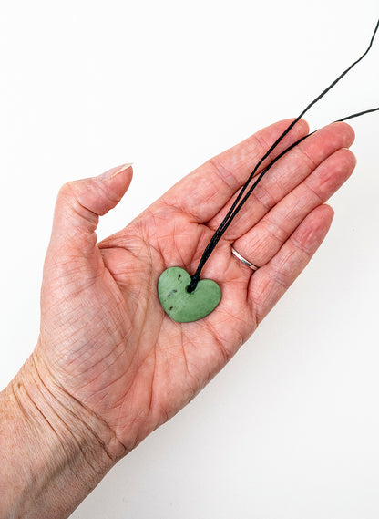 Pepe Pounamu Heart Pendant