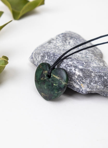 Pepe Pounamu Heart Pendant