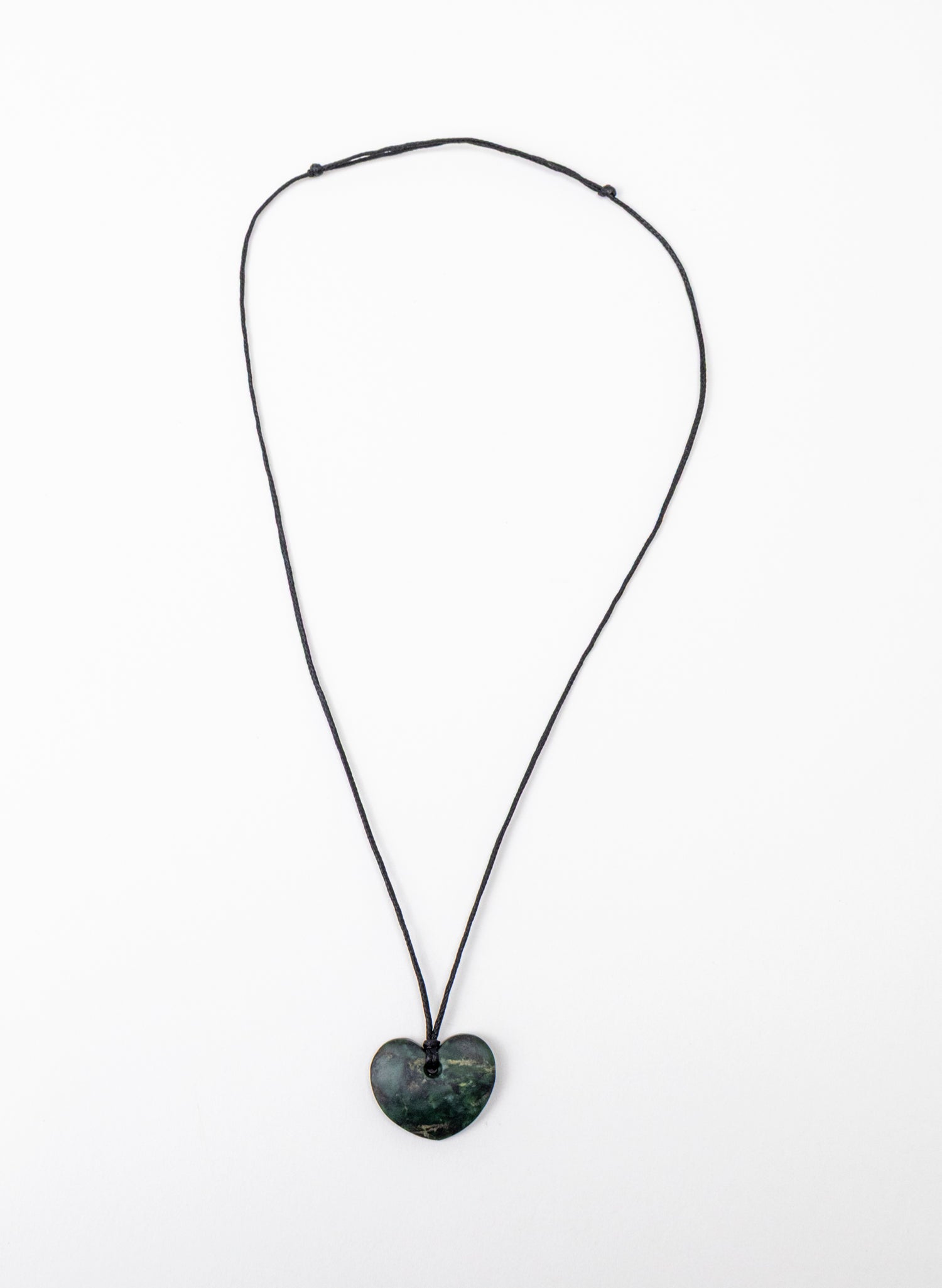 Pepe Pounamu Heart Pendant