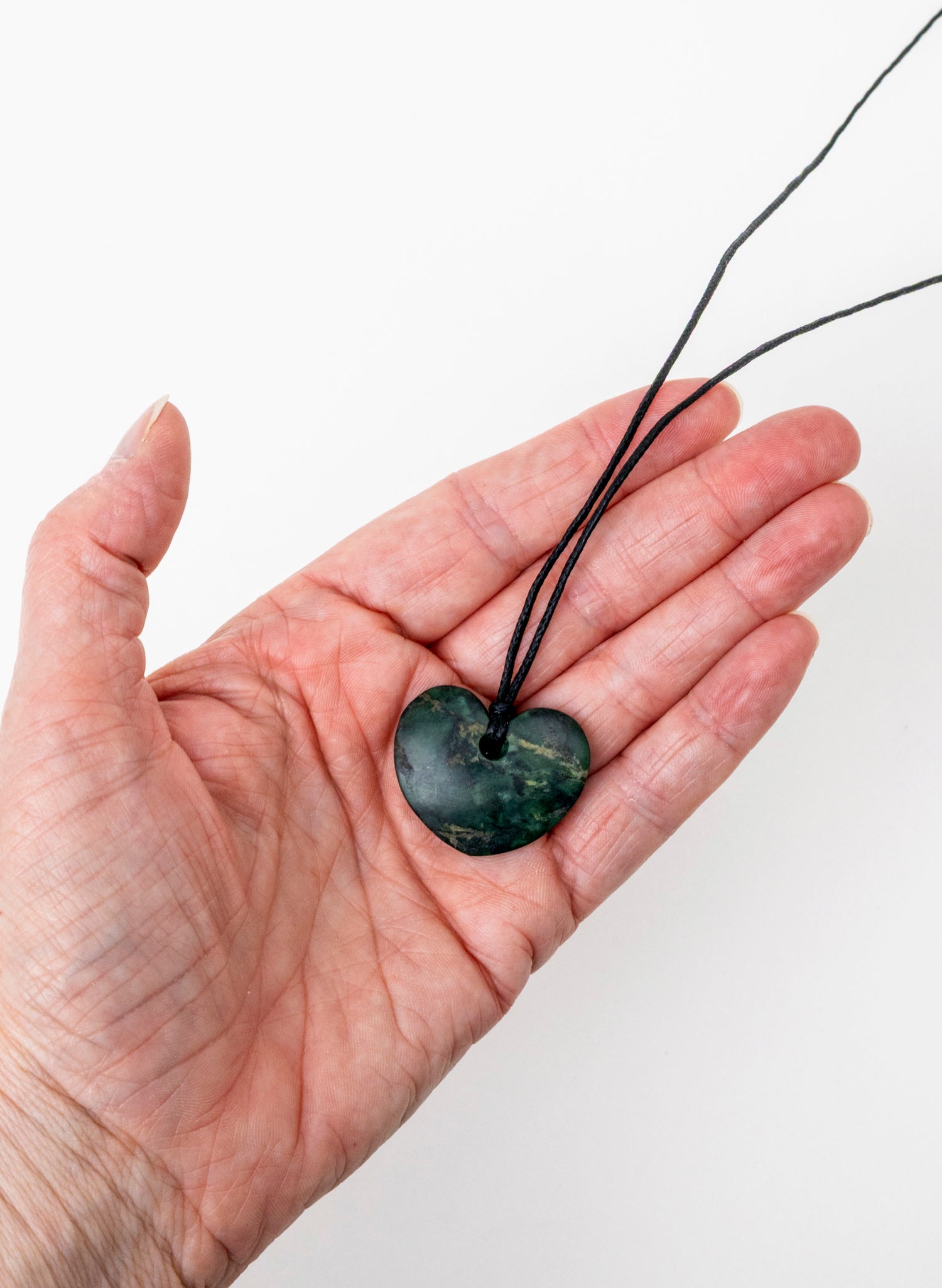 Pepe Pounamu Heart Pendant