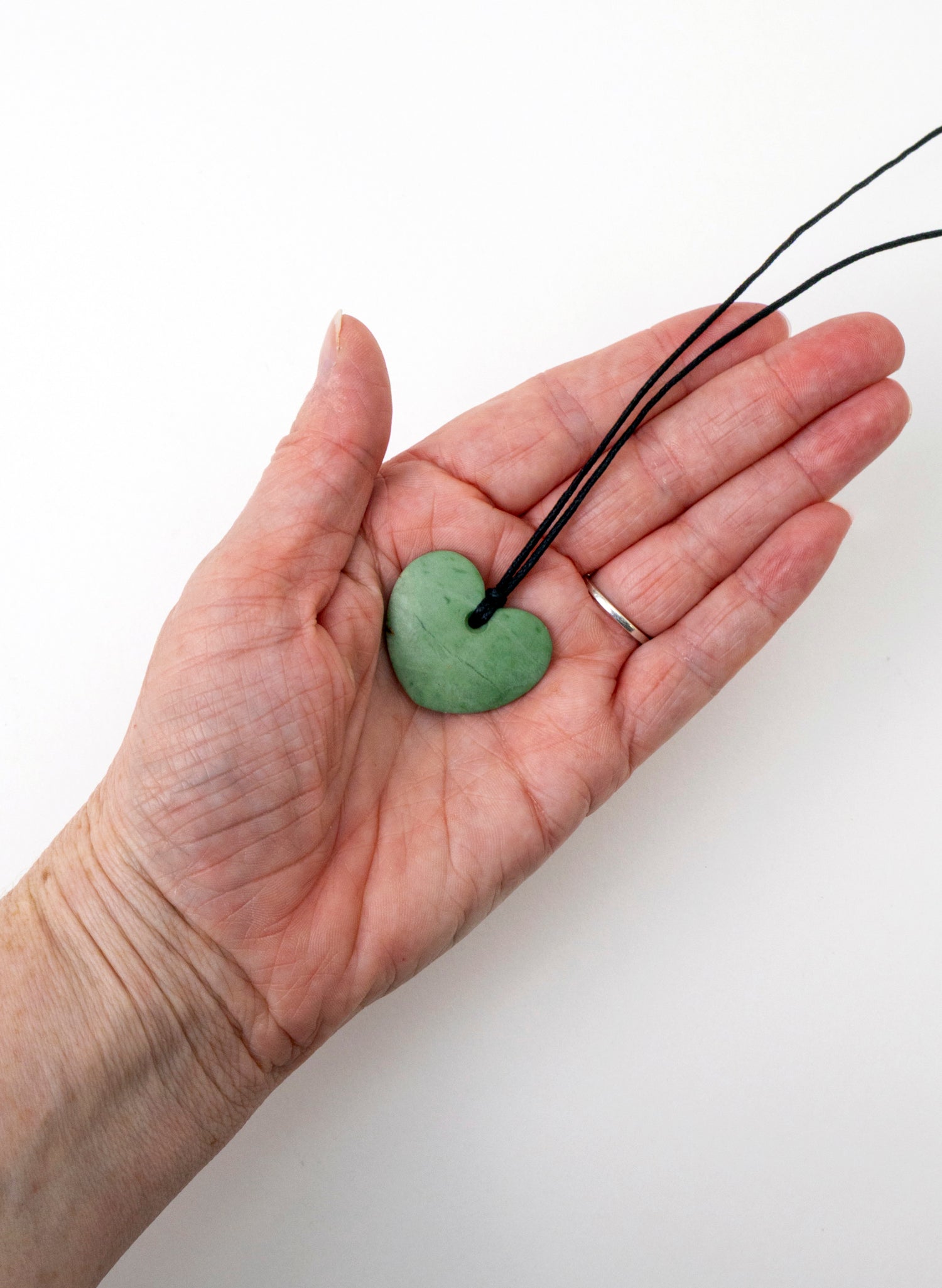 Pepe Pounamu Heart Pendant