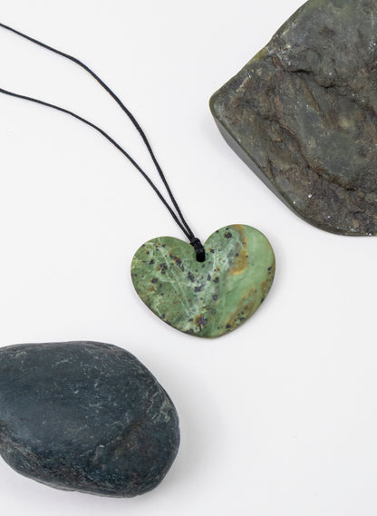 Pounamu Heart Pendant