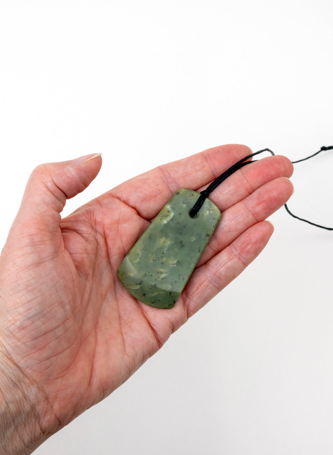 Kōkopu Pounamu Wave Pendant