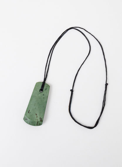 Pounamu Wave Toki Pendant