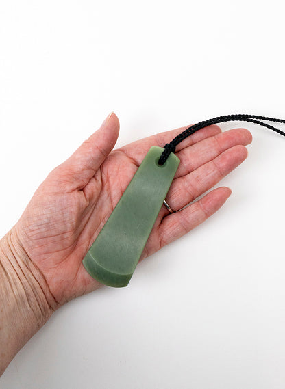 Inanga Pounamu Wave Pendant