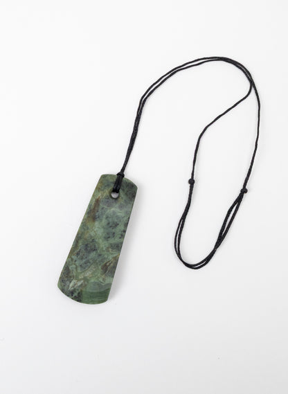Pounamu Wave Toki Pendant
