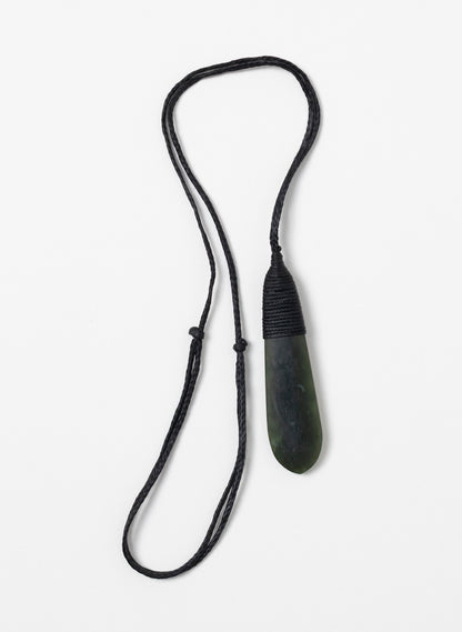 Kawakawa Pounamu Roimata Pendant