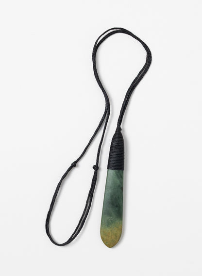 Raukaraka Pounamu Roimata Pendant