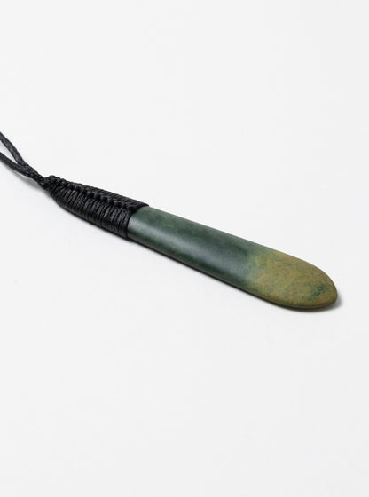 Raukaraka Pounamu Roimata Pendant