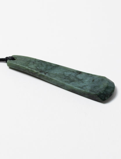 Kawakawa Inanga Pounamu Wave Pendant