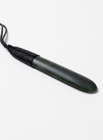 Kawakawa Pounamu Roimata Pendant