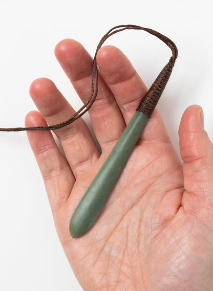 Inanga Pounamu Roimata Pendant