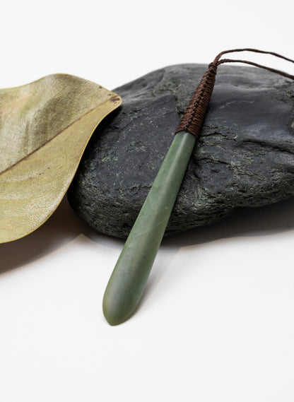 Inanga Pounamu Roimata Pendant